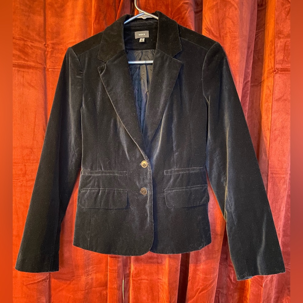Mexx velour blazer jacket